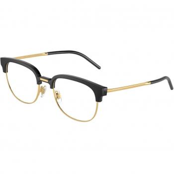 Dolce & Gabbana DG5108 2525 Men's Eyeglasses Gold Size 53 - Blue Light Block Available