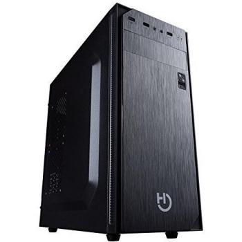 Hiditec Caja ATX PC Gaming KLYP | Carcasa de Ordenador Compatible ATX y Micro ATX | Diseño Elegante | Gran refrigeración | Configuración de Alto Rendimiento