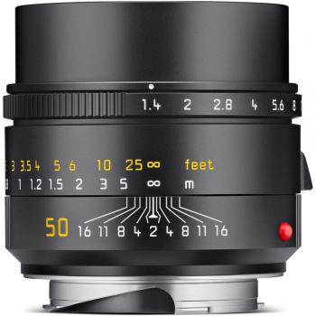 Leica Summilux-M 50mm f/1.4 ASPH Lens - Black