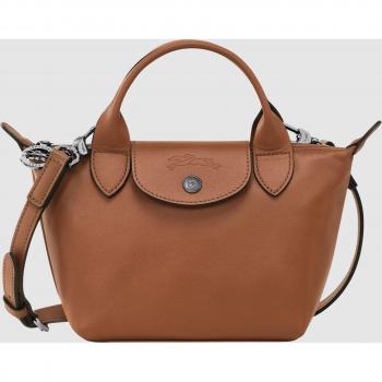 Longchamp Le Pliage Xtra Multi-Position Leather Handbag with Shoulder Strap