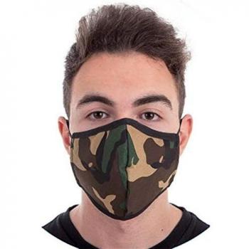 Mascarilla Higiénica Protectora Camuflaje 3 Filtros
