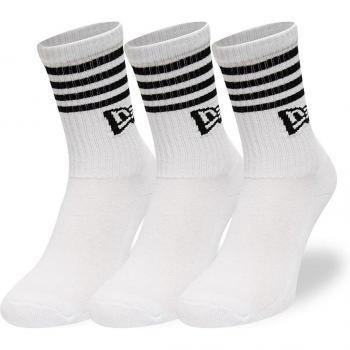 Calcetines New Era Stripe Crew Sock White