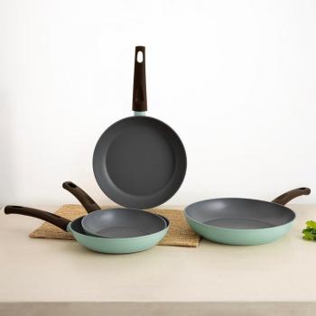 Sartén Ozon Verde de Aluminio Forjado de 20 cm
