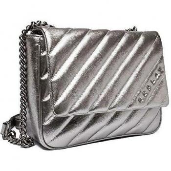 Replay Bolso de Hombro Plata