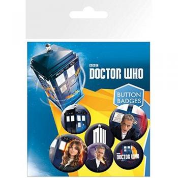 Nosoloposters GB Eye, Doctor Who, Pack de Chapas