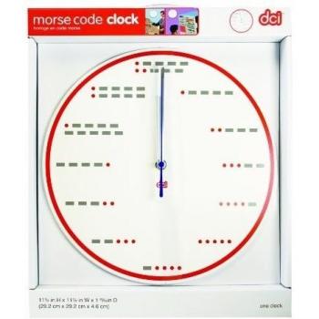 DCI Morse Code Reloj