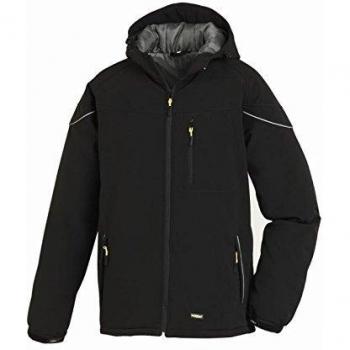 Texxor 4138 - Invierno softshell jacket vail, chaqueta de trabajo acolchado con forro polar, s, negro,