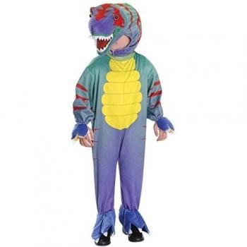 Bristol Novelty Disfraz de tiranosaurio, Verde, Colorido, Ideal para niños