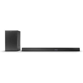 Barra de Sonido PHILIPS TAB8905/10 Color Negro, 3.1.2 con subwoofer inalámo