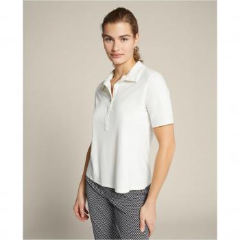Camiseta Polo Elena Miró de Manga Corta Slim