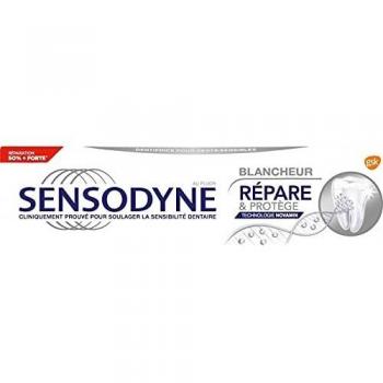 Pasta Dental Sensodyne Reparadora, Protectora y Blanqueadora 75ml