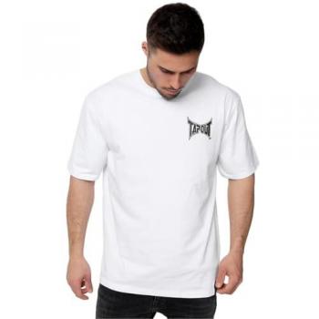 Camiseta Tapout Creekside de Manga Corta Blanca XL para Hombre