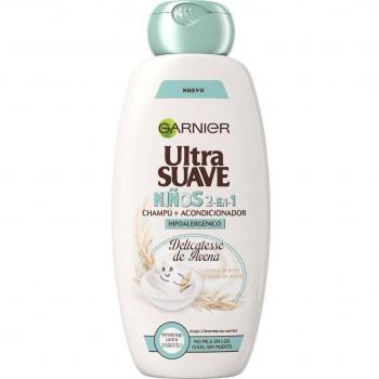Garnier Ultra Suave Niños 2 en 1 Delicatesse de Avena Champú y Acondicionador Hipoalergénico 400 ml