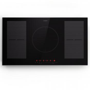 Klarstein Delicatessa 90 Prime - Placa de inducción encastrable 5 zonas 7200W autónoma