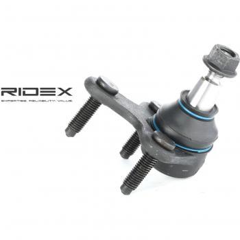 Rótula de Suspensión Inferior RIDEX 2462S0138 para VW, AUDI, SKODA - Compatible con 3C0407366A, 3C0407366B, 5QD407366