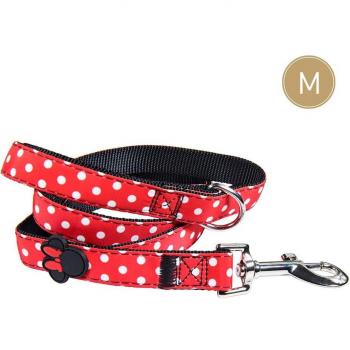Correa para Perros Minnie Roja - Longitud 100 cm x Ancho 2 cm