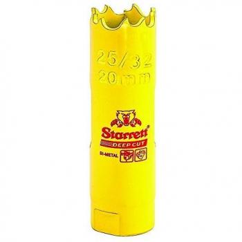 Starrett DCH020 Corona perforadora, Amarillo, 20 mm