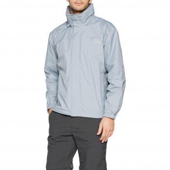 The North Face M Resolve Jacket Chaqueta Impermeable, Hombre, Gris Medium Grey, L