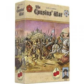 Juego de Mesa Estratégico La Guerra de los Primos: Conquista y Estrategia en las Guerras de las Dos Rosas para 1-2 Jugadores - Temática Bélico Histórico