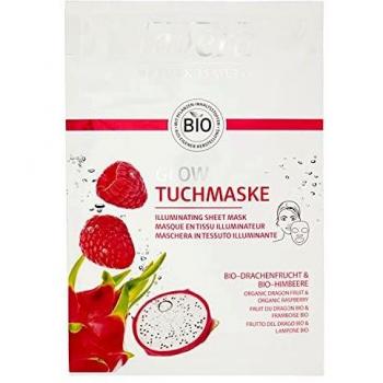 Lavera Illuminating Sheet Mask with Organic Dragon Fruit & Organic Raspberry