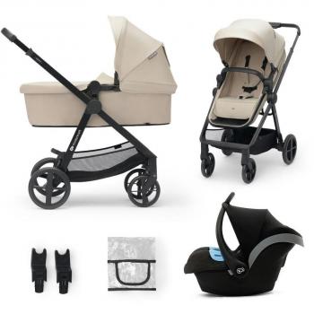 Kinderkraft Newly Cochecito 3 en 1 Beige