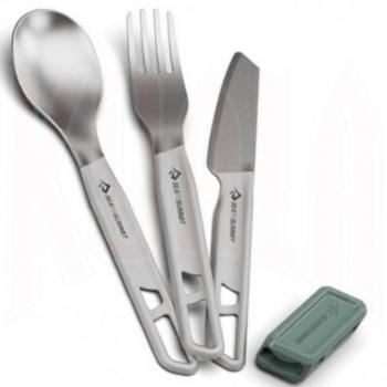 Sea to Summit Detour 3-Piece Stainless Steel Cutlery Set