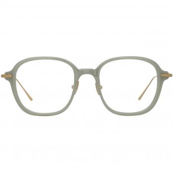 Linda Farrow LANE LF75A Asian Fit C3 Men's Eyeglasses Grey Size 49 (Frame Only) - Blue Light Block Available