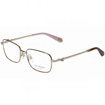 Ted Baker TB2348 430 Women's Eyeglasses Gold Size 53 - Frame Only - Blue Light Block Available