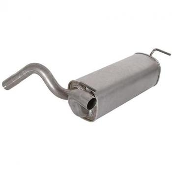 Silenciador trasero ASMET 05.242 para OPEL ASTRA J, silenciador del medio