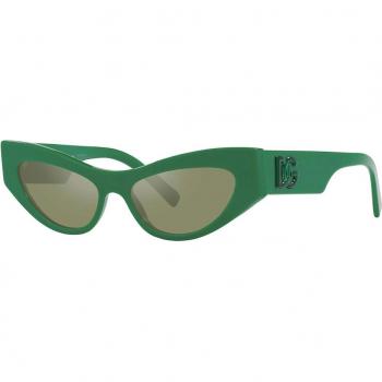 Dolce & Gabbana DG4450 331152 Women’s Cat Eye Sunglasses Green Size 52