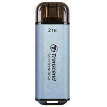 Transcend ESD300C SSD Externo Portátil 2TB USB 3.2 Gen 2x1 Tipo C/A Azul
