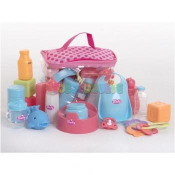 Neceser con 30 accesorios para muñeco Dream