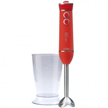 Solac BA5627 Mixter 800 Chef - Batidora de varilla, 800 W, color rojo