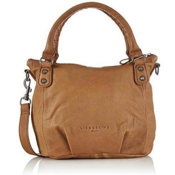 Liebeskind Gina vintage - Bolso de asa mano para mujer, color marrón