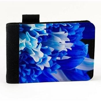 Virano - Bolso al hombro para hombre negro Flowers 10061 A7 Black Notepad