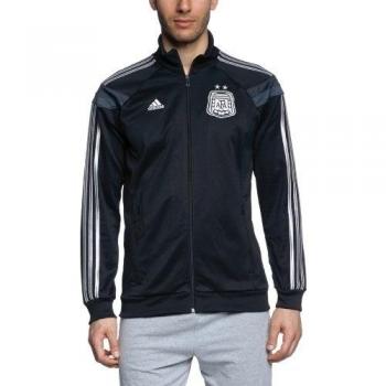 adidas Trainingsjacke Argentinien Hymnen Track Top - Sudadera de fútbol, color negro, talla L