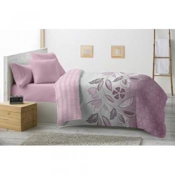 Edredón Nórdico Infantil Reversible Estampado Unicornio y Dinosaurio 250x260cm Microfibra para Hogar y Hostelería
