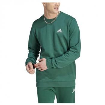 adidas Essentials Cozy Fleece Sweatshirt - Green - XS