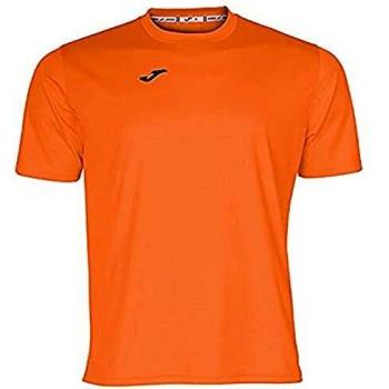 Joma Combi - Camiseta de Manga Corta, Hombre, Naranja, 4XS-3XS