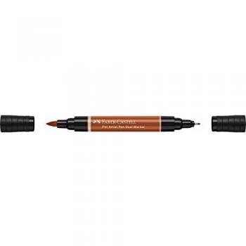 Rotulador Doble Punta Faber-Castell PITT Artist Pen Tinta China Sanguina 188