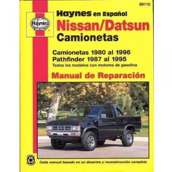 Nissan/Datsun Camionetas 1980 Al 1996 Pathfinder 1987 Al 1995