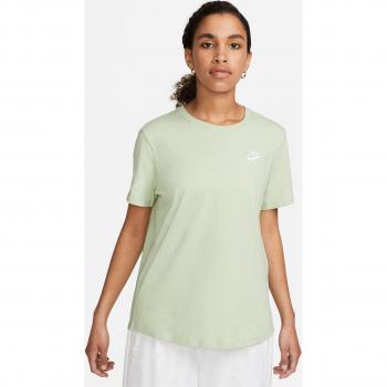 Nike Women's Sportswear Club Essentials T-Shirt - Honeydew Green, Size L
