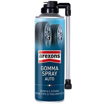 Gomma Spray Auto 300 ml - Reparador y Gonflador de Neumáticos para Coches y Motos