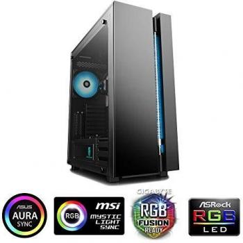 DEEPCOOL Ark 90MC RGB - Caja de Juego de Cristal Templado