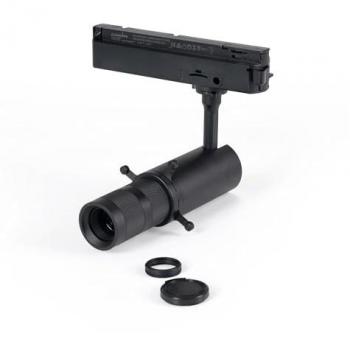 Proyector LED Barcelona Shapeable para Carril Monofásico - 10W - 20º-35º - Dimmable - Blanco Cálido