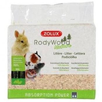 Lecho Natural RodyWood 35L para Roedores Zolux
