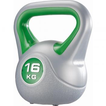 Gymstick - Pesa rusa (incluye DVD, 12 kg), color gris y azul Talla:16 kg