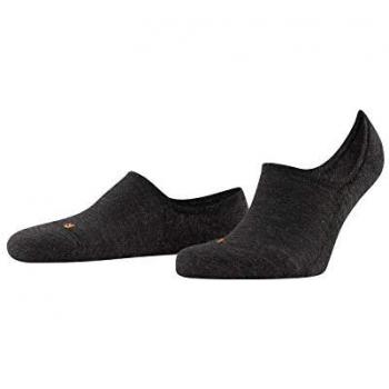 Falke Keep Warm Merino Wool Blend Sneakersocks - Moisture Regulating, Size 44/45 - Men's Anthracite
