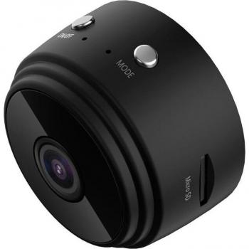 Cámara de Seguridad para el Hogar ELRRICH A9 HD 1080P con Visión Nocturna Infrarroja y Detección de Movimiento
