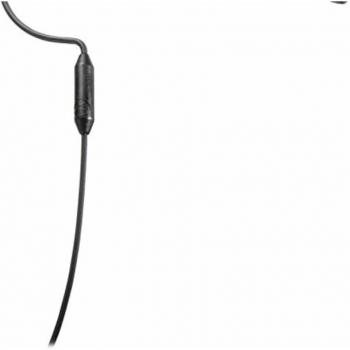 Audio-Technica PRO92CH Omnidirectional Headworn Microphone, 4-Pin Locking cH-Style, Black